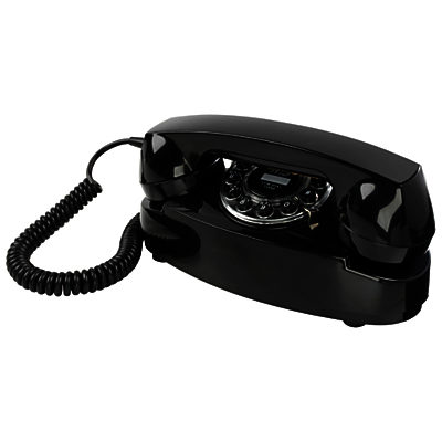 Wild & Wolf Princess Classic Corded Telephone Black